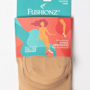 Fushionz - No Show Footie - Small - 1 Pair
